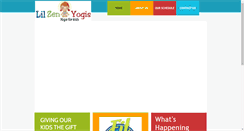 Desktop Screenshot of lilzenyogis.com